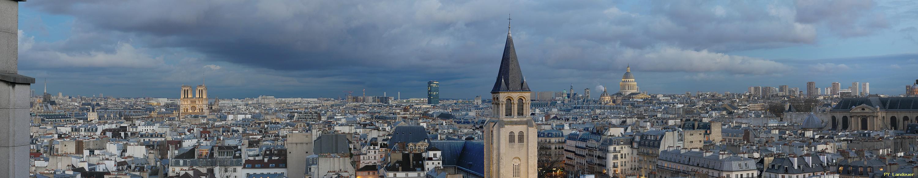 Paris vu d'en haut, glise Saint-Germain-des-Prs, 45 Rue des Saints-Pres ( de mdecine)
