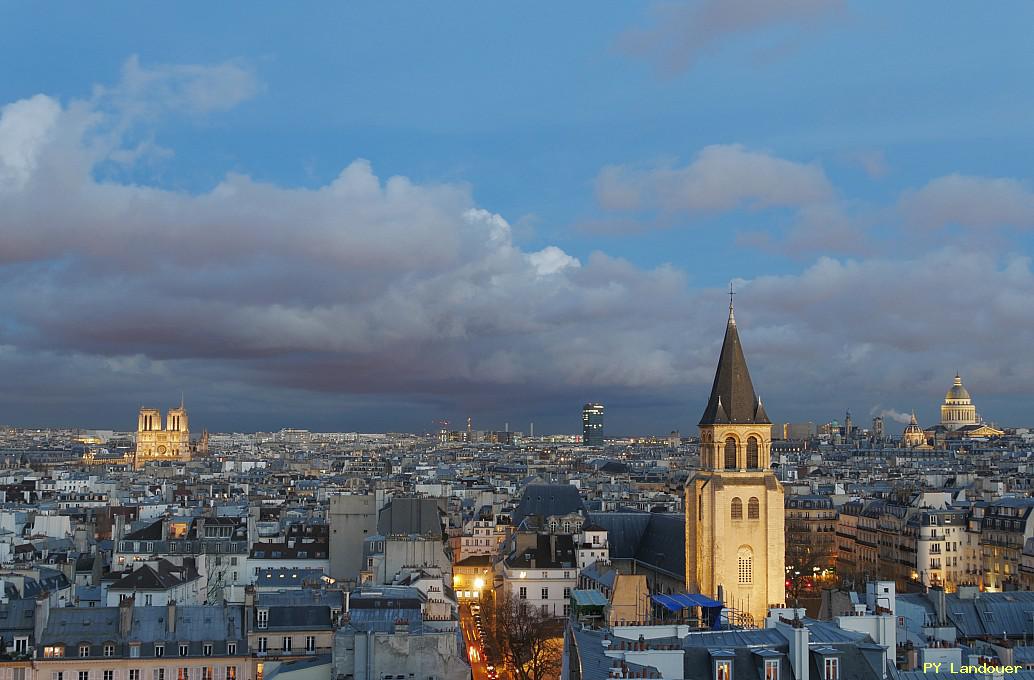 Paris vu d'en haut, Église Saint-Germain-des-Prés, 45 Rue des Saints-Pères (É de médecine)