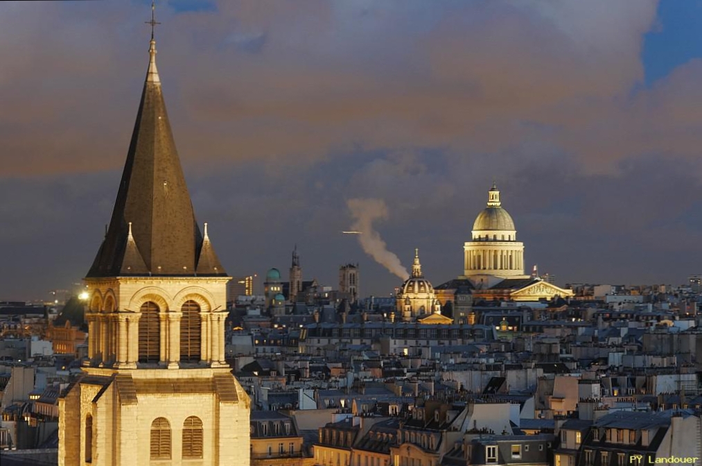 Paris vu d'en haut, Église Saint-Germain-des-Prés, 45 Rue des Saints-Pères (É de médecine)