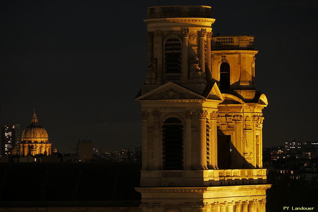 Paris vu d'en haut, glise Saint-Sulpice, 45 Rue des Saints-Pres ( de mdecine)