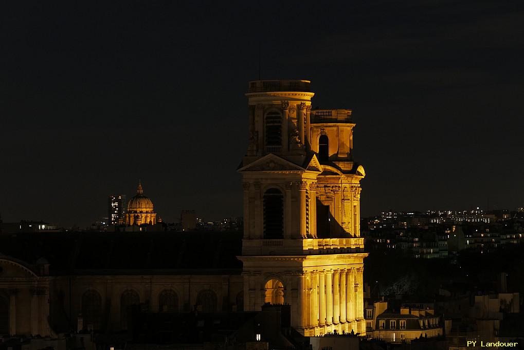 Paris vu d'en haut, glise Saint-Sulpice, 45 Rue des Saints-Pres ( de mdecine)