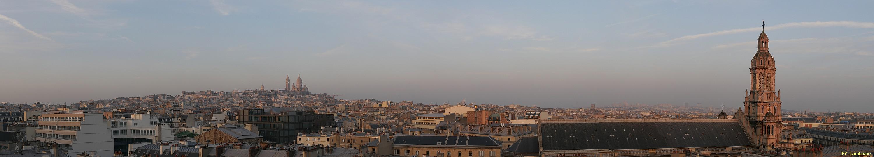 Paris vu d'en haut, glise de la Trinit, 14 rue de Londres