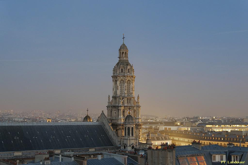 Paris vu d'en haut, glise de la Trinit, 14 rue de Londres