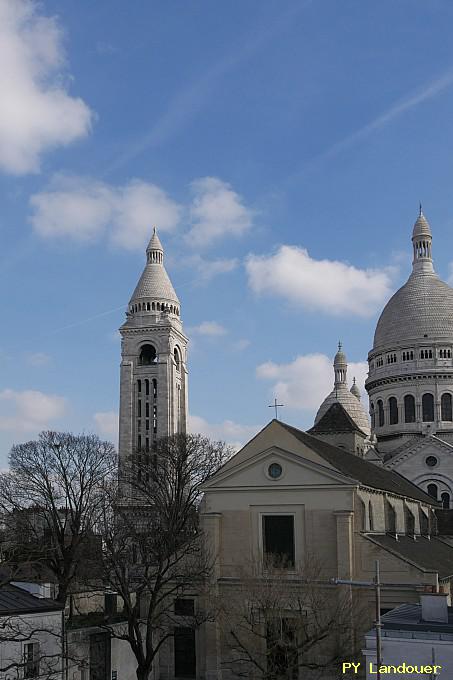 Paris vu d'en haut, glise Saint-Pierre-de-Montmartre, 3 rue du Tertre