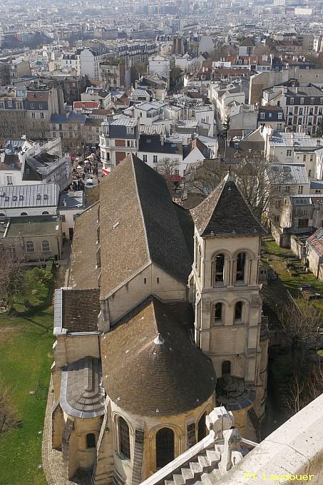 Paris vu d'en haut, glise Saint-Pierre-de-Montmartre, Sacr-cœur