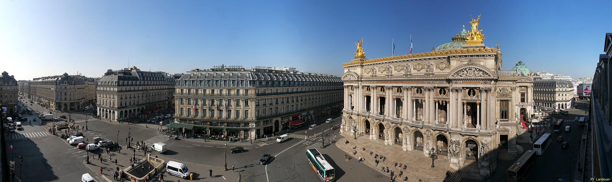 Paris vu d'en haut,  8 Boulevard des Capucines