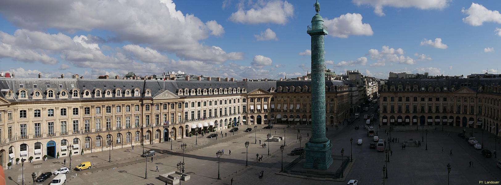 Paris vu d'en haut, colonne Vendme, 356 rue St-Honor