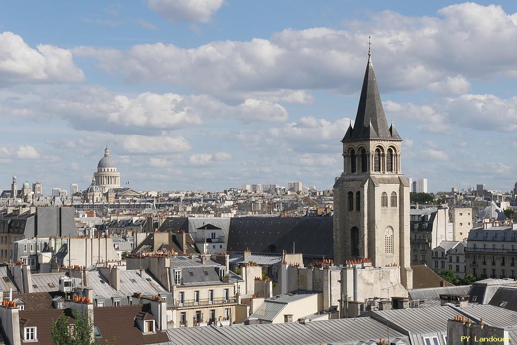 Paris vu d'en haut, glise Saint-Germain-des-Prs, 45 Rue des Saints-Pres ( de mdecine)