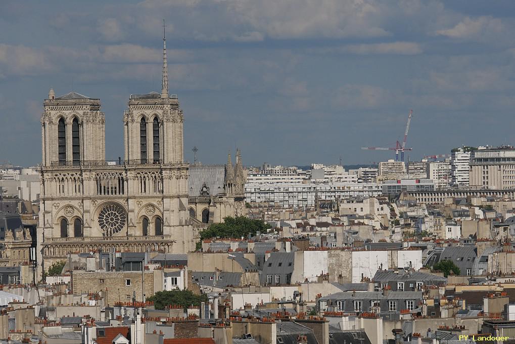 Paris vu d'en haut, Cathdrale Notre-Dame de Paris, 45 Rue des Saints-Pres ( de mdecine)