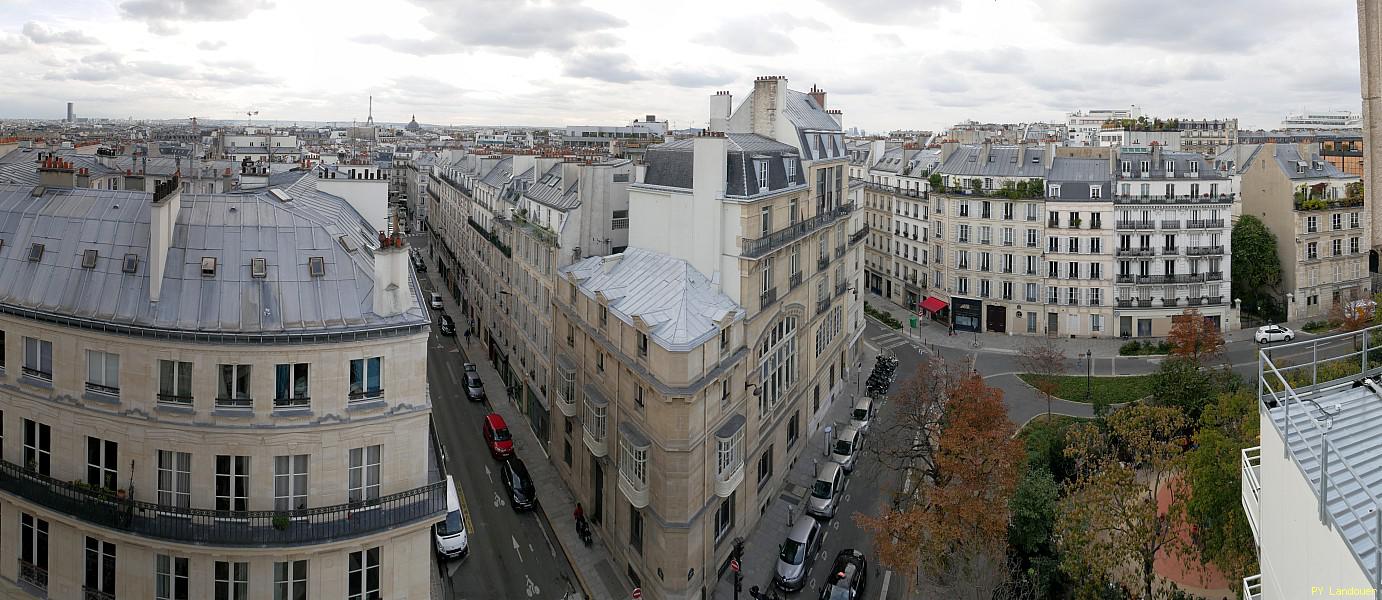 Paris vu d'en haut, 3 place Adolphe Max