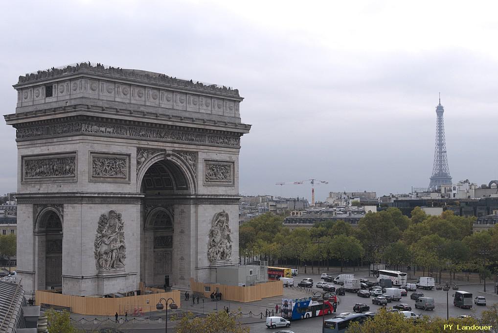 Paris vu d'en haut, Arc de Triomphe, 4 avenue Carnot