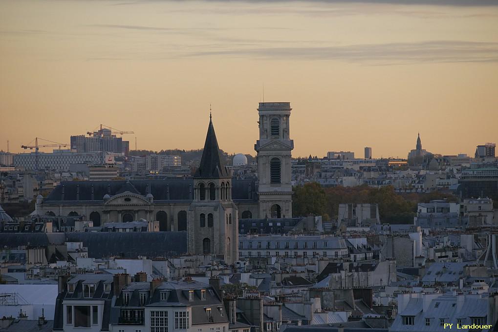 Paris vu d'en haut, glise Saint-Sulpice, 111 rue de Rivoli