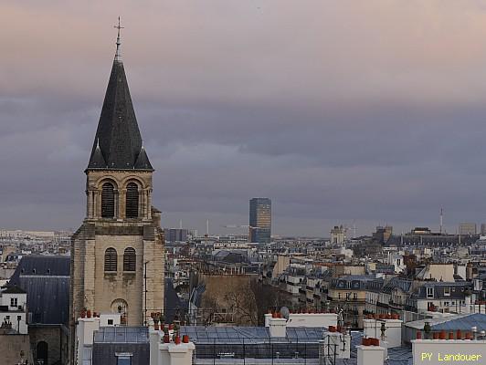 Paris vu d'en haut, glise Saint-Germain-des-Prs, 45 Rue des Saints-Pres ( de mdecine)