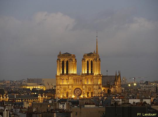 Paris vu d'en haut, Cathdrale Notre-Dame de Paris, 45 Rue des Saints-Pres ( de mdecine)