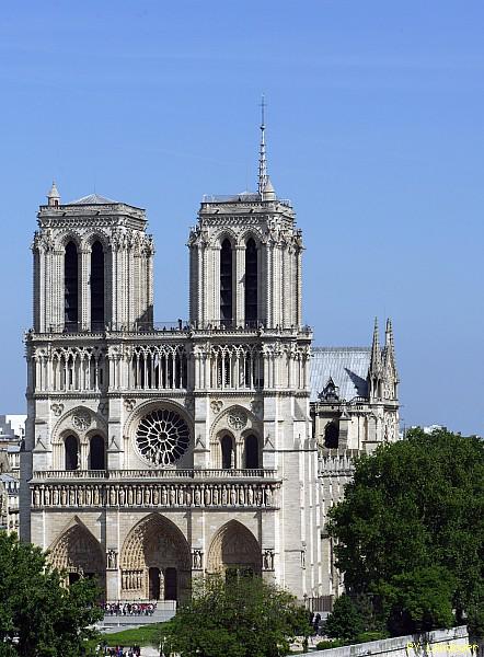 Paris vu d'en haut, Cathdrale Notre-Dame de Paris, 2 Place St-Michel