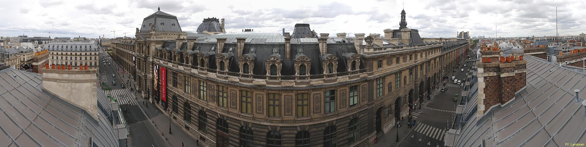 Paris vu d'en haut,  1 place Andr-Malraux (Htel du Louvre)