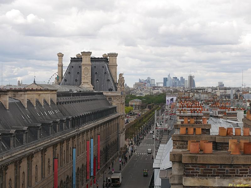 Paris vu d'en haut, 1 place Andr-Malraux (Htel du Louvre)
