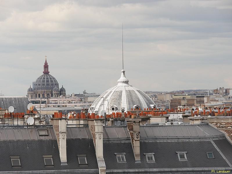 Paris vu d'en haut, glise Saint-Augustin, 1 place Andr-Malraux (Htel du Louvre)