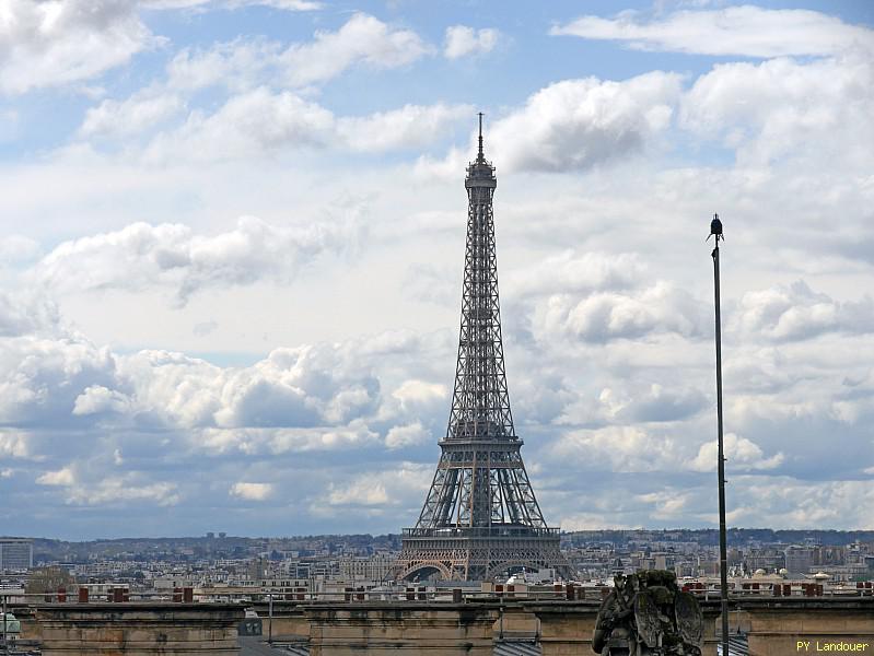 Paris vu d'en haut, Tour Eiffel, 1 place Andr-Malraux (Htel du Louvre)