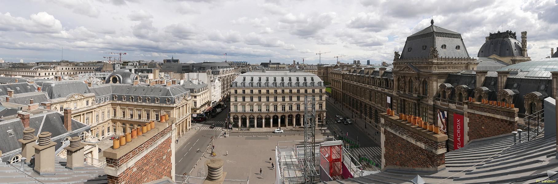 Paris vu d'en haut,  1 place Andr-Malraux (Htel du Louvre)