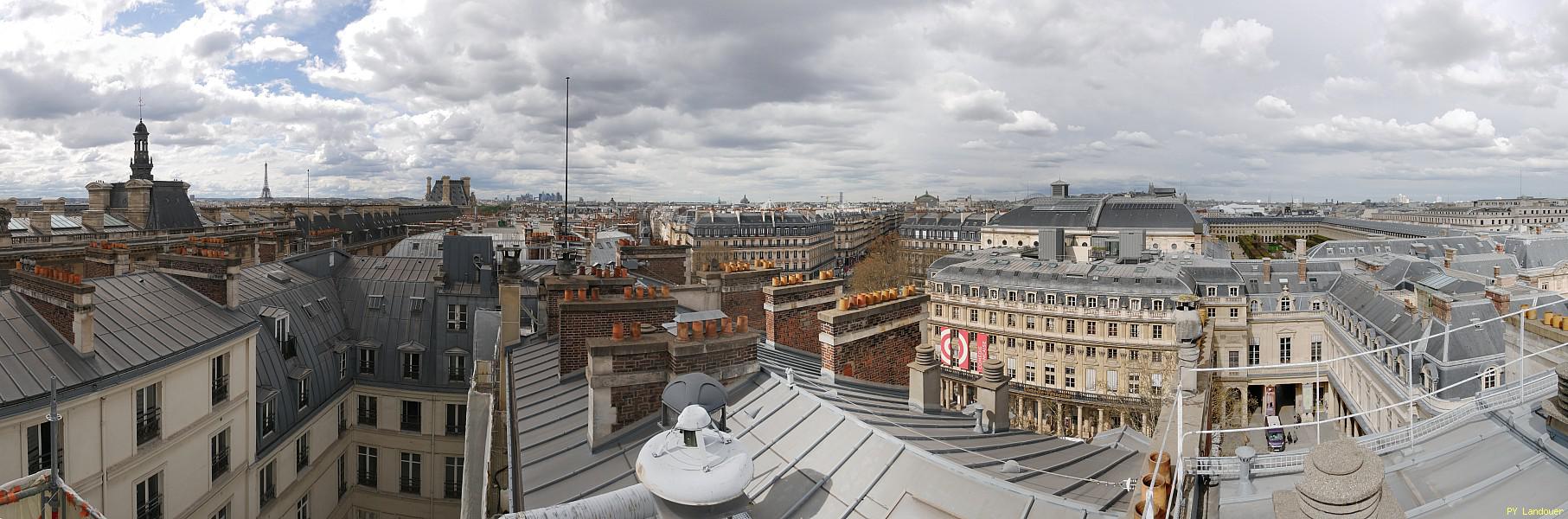 Paris vu d'en haut,  1 place Andr-Malraux (Htel du Louvre)