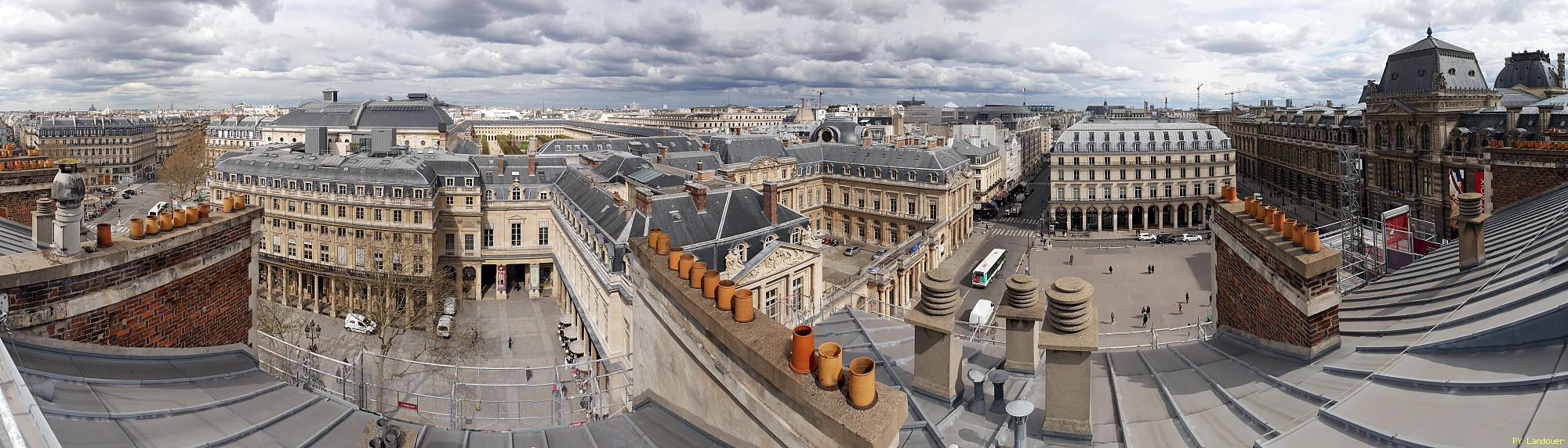 Paris vu d'en haut,  1 place Andr-Malraux (Htel du Louvre)