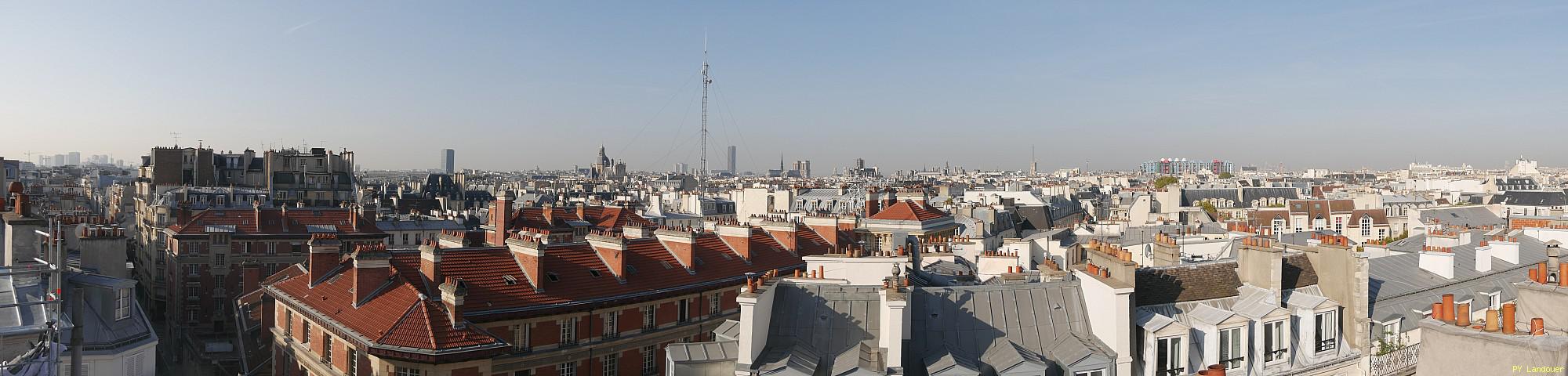 Paris vu d'en haut,  67 boulevard Beaumarchais