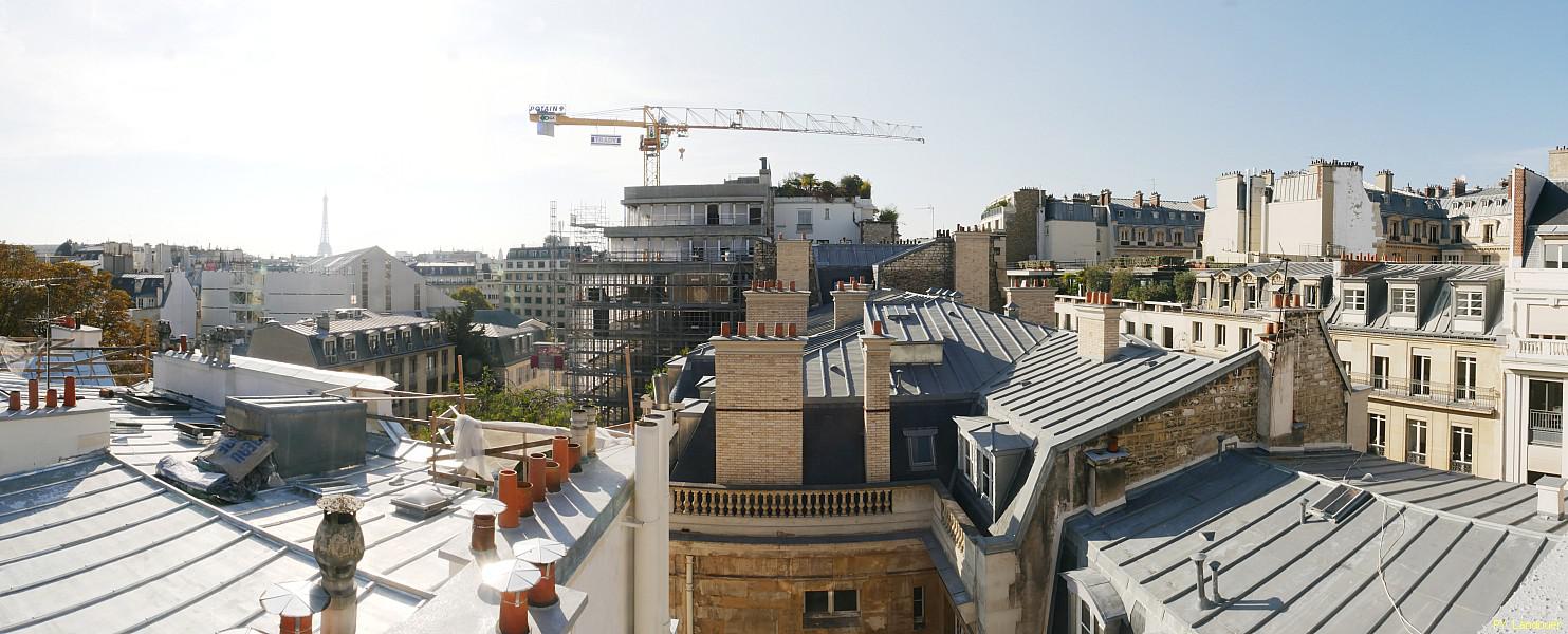 Paris vu d'en haut, 8 rue de la Beaume