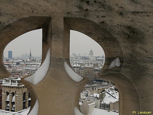 Paris vu d'en haut, Beffroi, 4 Place du Louvre, 7 fvrier 2018