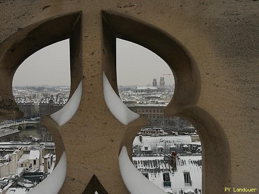 Paris vu d'en haut, Beffroi, 4 Place du Louvre, 7 fvrier 2018