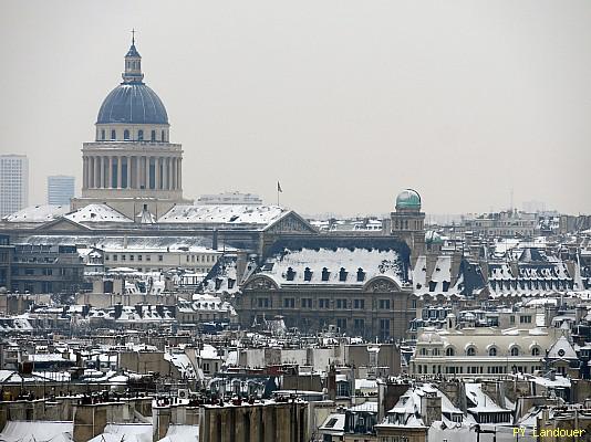 Paris vu d'en haut, Beffroi, 4 Place du Louvre, 7 fvrier 2018