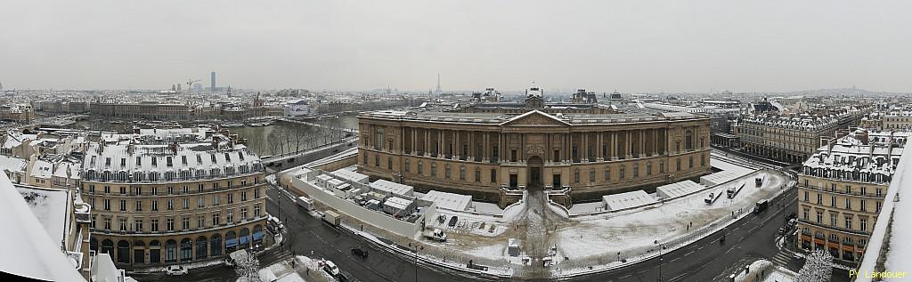 Paris vu d'en haut, Beffroi, 4 Place du Louvre, 7 fvrier 2018