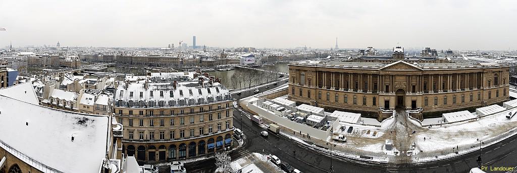 Paris vu d'en haut, Beffroi, 4 Place du Louvre, 7 fvrier 2018