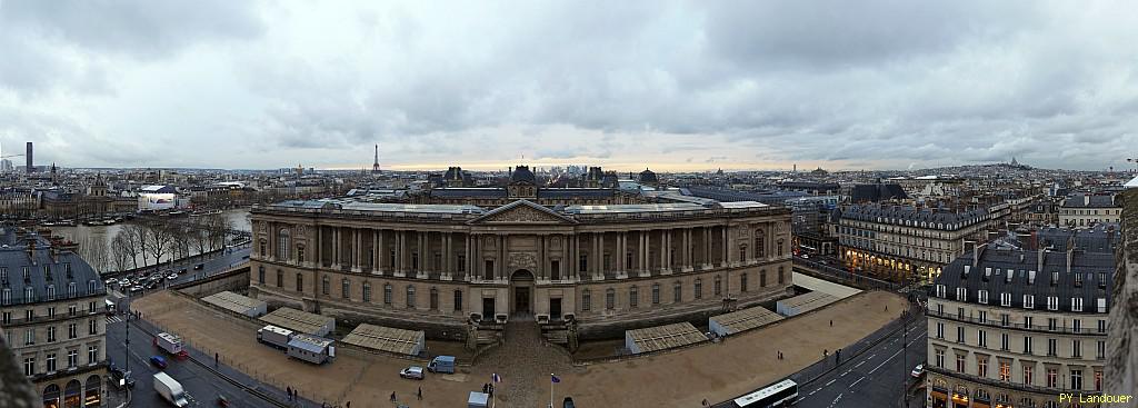 Paris vu d'en haut, Beffroi, 4 Place du Louvre