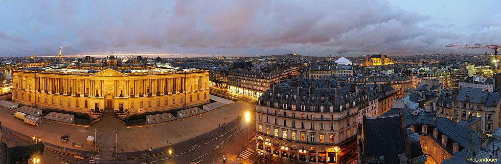 Paris vu d'en haut,  Beffroi, 4 Place du Louvre