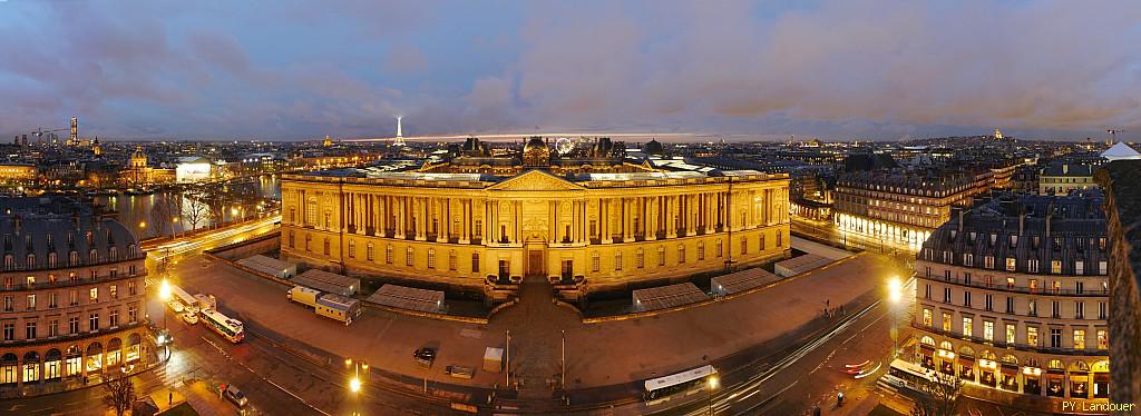 Paris vu d'en haut, Beffroi, 4 Place du Louvre