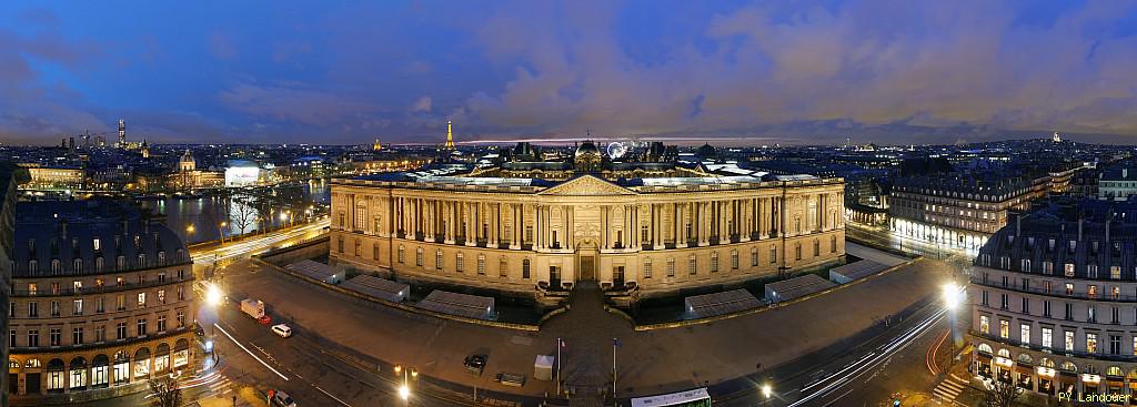 Paris vu d'en haut, Beffroi, 4 Place du Louvre