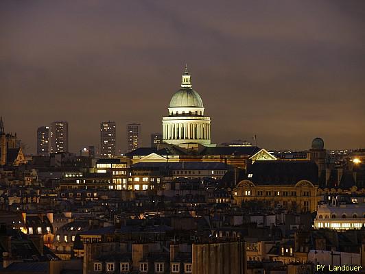 Paris vu d'en haut, Panthon, Beffroi, 4 Place du Louvre