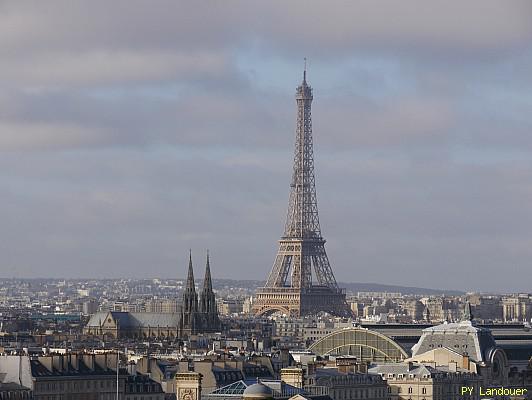 Paris vu d'en haut, Tour Eiffel, Beffroi, 4 Place du Louvre