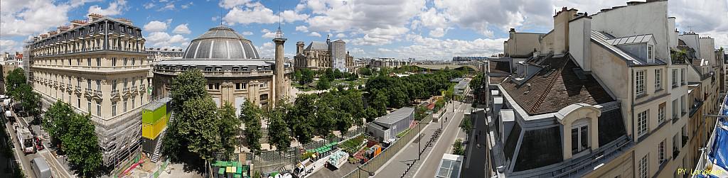 Paris vu d'en haut,  47 rue Berger