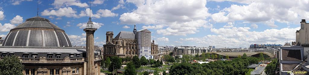 Paris vu d'en haut,  47 rue Berger