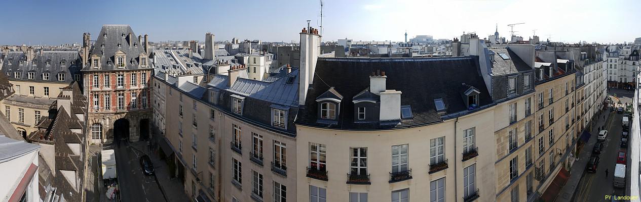 Paris vu d'en haut,  9 rue Birague