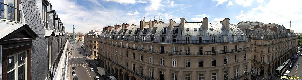 Paris vu d'en haut,  5 rue de Castiglione