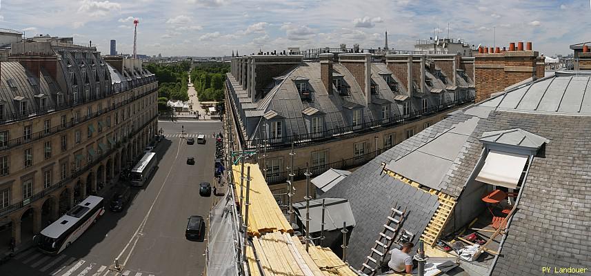 Paris vu d'en haut, 5 rue de Castiglione