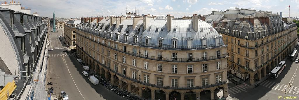 Paris vu d'en haut, 5 rue de Castiglione
