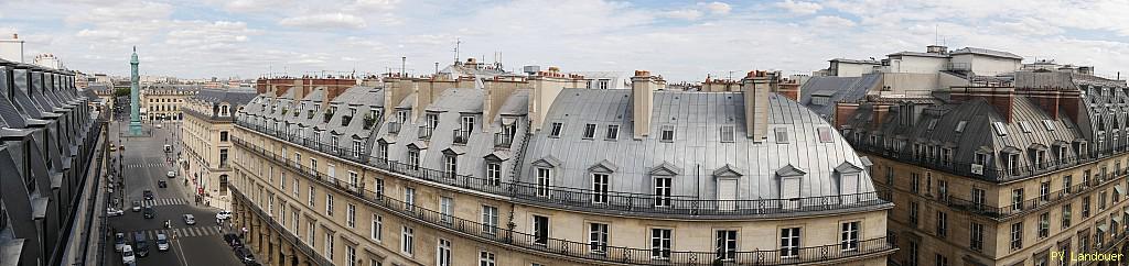 Paris vu d'en haut,  5 rue de Castiglione