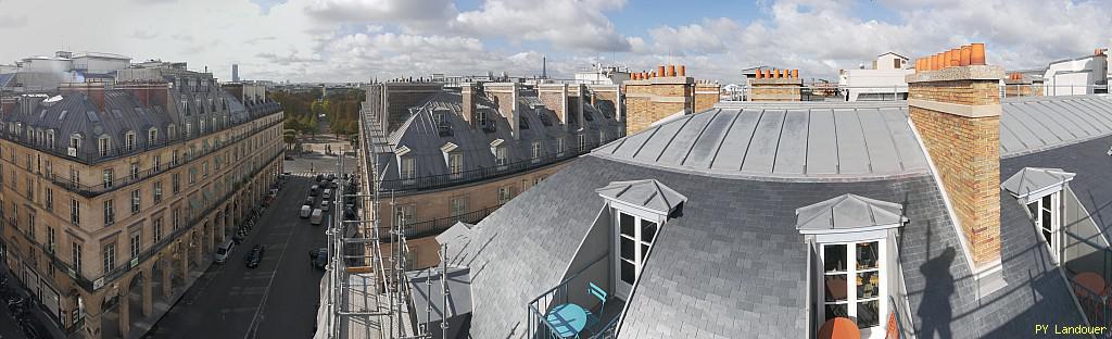 Paris vu d'en haut,  5 rue de Castiglione