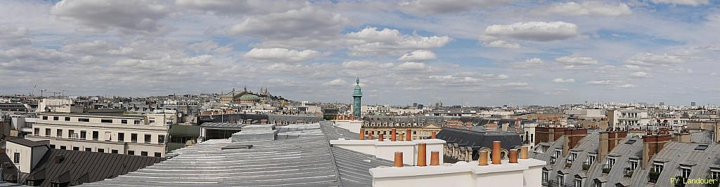 Paris vu d'en haut,  5 rue de Castiglione