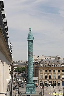 Paris vu d'en haut, colonne Vendme, 5 rue de Castiglione