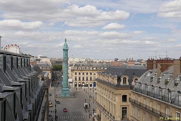 Paris vu d'en haut, colonne Vendme, 5 rue de Castiglione